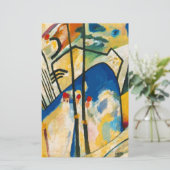 カンディンスキー作曲IV 便箋 (スタンド正面)