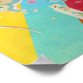 カンディンスキー作曲IXポスター ポスター (角)