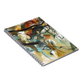 カンディンスキー作曲V抽象絵画 ノートブック (右側)