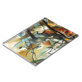 カンディンスキー作曲V抽象絵画 ノートブック (左側)