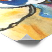 カンディンスキー作曲VI絵画のアートポスター ポスター (角)