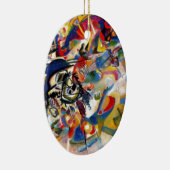 カンディンスキー作曲VII セラミックオーナメント (右)