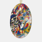 カンディンスキー作曲VII セラミックオーナメント (左)