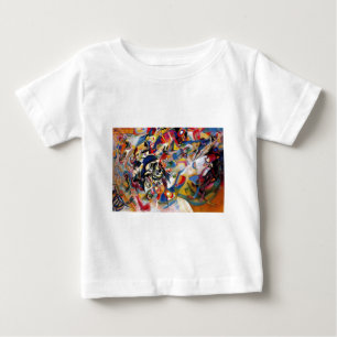 カンディンスキー作曲VII ベビーTシャツ