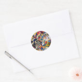 カンディンスキー作曲VII ラウンドシール (封筒)