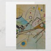 カンディンスキー作曲VIII 便箋 (正面/裏面)