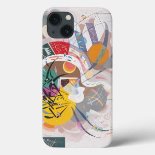 カンディンスキー優性曲線抽象芸術絵画ズ iPhone 13ケース