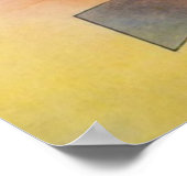 カンディンスキー内燃抽象芸術絵画ズ ポスター (角)