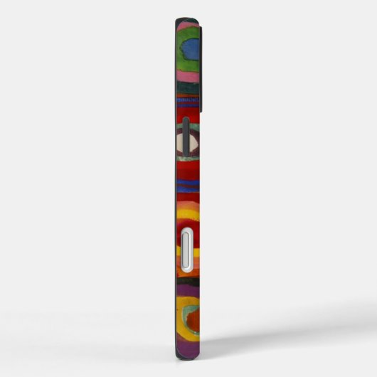 カンディンスキー勉強の正方形の円 Case-Mate iPhoneケース (裏面 / 右)