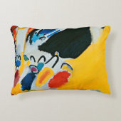 カンディンスキー印象IIIコンサート絵画抽象芸術 アクセントクッション (正面)