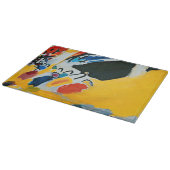 カンディンスキー印象IIIコンサート絵画抽象芸術 カッティングボード (角)