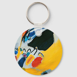 カンディンスキー印象IIIコンサート絵画抽象芸術 キーホルダー