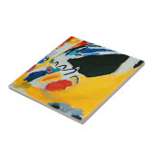 カンディンスキー印象IIIコンサート絵画抽象芸術 タイル (側面)