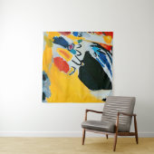 カンディンスキー印象IIIコンサート絵画抽象芸術 タペストリー (インサイチュ(横))