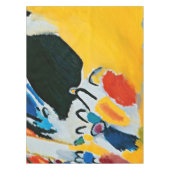 カンディンスキー印象IIIコンサート絵画抽象芸術 テーブルクロス (正面)