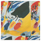 カンディンスキー印象IIIコンサート絵画抽象芸術 ファブリック (クローズアップ)