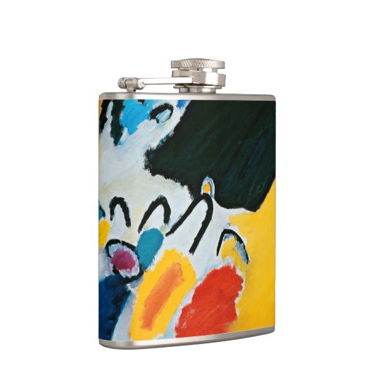 カンディンスキー印象IIIコンサート絵画抽象芸術 フラスク (右)