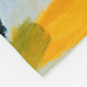 カンディンスキー印象IIIコンサート絵画抽象芸術 フリースブランケット (角)