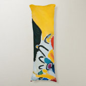 カンディンスキー印象IIIコンサート絵画抽象芸術 ボディピロー (正面縦)