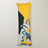 カンディンスキー印象IIIコンサート絵画抽象芸術 ボディピロー (裏面 (縦))