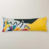 カンディンスキー印象IIIコンサート絵画抽象芸術 ボディピロー (正面)