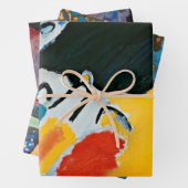 カンディンスキー印象IIIコンサート絵画抽象芸術 ラッピングペーパーシート (インサイチュ)