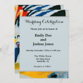 カンディンスキー印象IIIコンサート絵画抽象芸術 招待状 (正面/裏面)