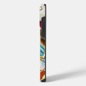 カンディンスキー合成抽象芸術アート iPhoneケース (左側面)