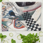 カンディンスキー合成抽象芸術 キッチンタオル (折り畳み)