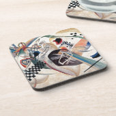 カンディンスキー合成抽象芸術 コースター (左側)