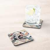 カンディンスキー合成抽象芸術 コースター (右側)