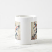 カンディンスキー合成抽象芸術 コーヒーマグカップ (中央)