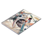 カンディンスキー合成抽象芸術 ノートブック (左側)