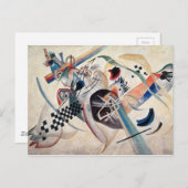 カンディンスキー合成抽象芸術 ポストカード (正面/裏面)