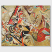 カンディンスキー合成抽象芸術 ラッピングペーパー (フラット)