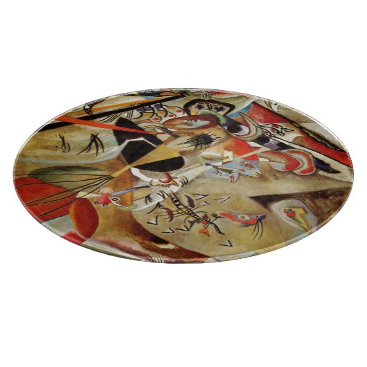 カンディンスキー合成絵画抽象芸術 カッティングボード (角)