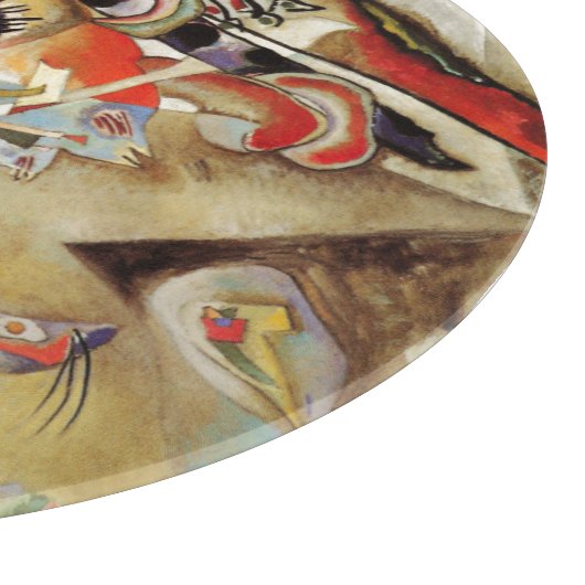 カンディンスキー合成絵画抽象芸術 カッティングボード (角)