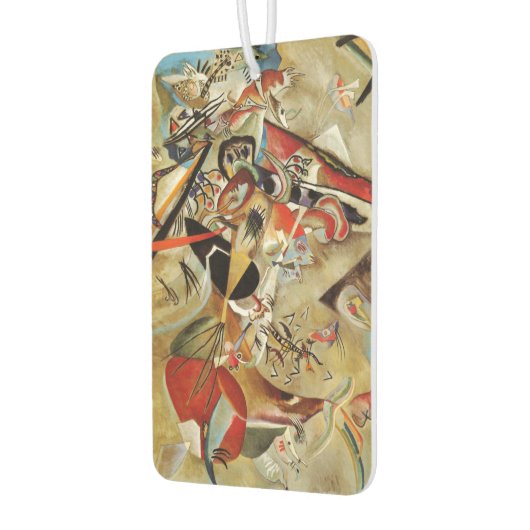 カンディンスキー合成絵画抽象芸術 カーエアーフレッシュナー