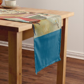 カンディンスキー合成絵画抽象芸術 ショートテーブルランナー (インサイチュ)