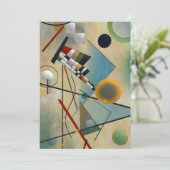 カンディンスキー合成絵画抽象芸術 シーズンカード (スタンド正面)