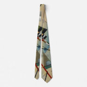 カンディンスキー合成絵画抽象芸術 ネクタイ (裏面)