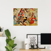 カンディンスキー合成絵画抽象芸術 ポスター (ホームオフィス)