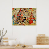 カンディンスキー合成絵画抽象芸術 ポスター (キッチン)