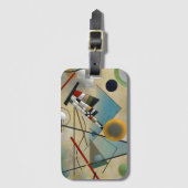 カンディンスキー合成絵画抽象芸術 ラゲッジタグ (正面縦)