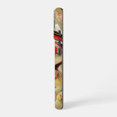 カンディンスキー合成絵画抽象芸術 iPhone 16ケース (左側面)