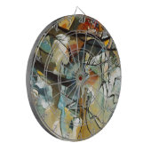 カンディンスキー合成V抽象芸術絵画ズ ダーツボード (正面左)