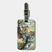 カンディンスキー合成V抽象芸術絵画ズ ラゲッジタグ (正面縦)