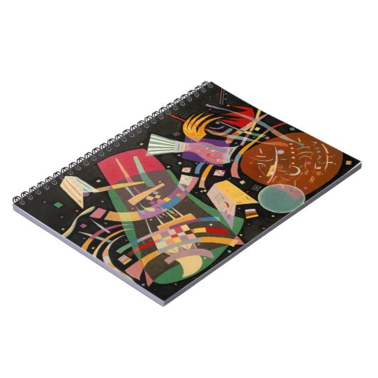 カンディンスキー合成X抽象芸術アートワーク ノートブック (左側)