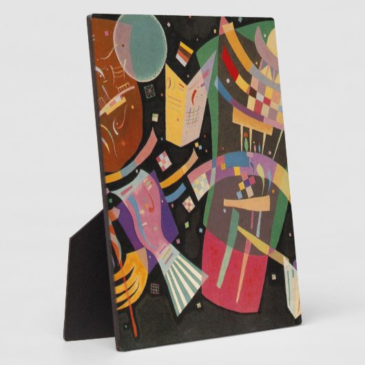 カンディンスキー合成X抽象芸術アートワーク フォトプラーク (側面)