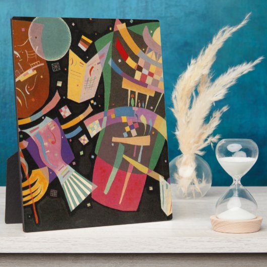 カンディンスキー合成X抽象芸術アートワーク フォトプラーク (側面)